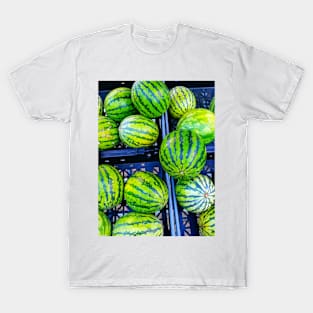 Ripe Green Watermelons Photo T-Shirt